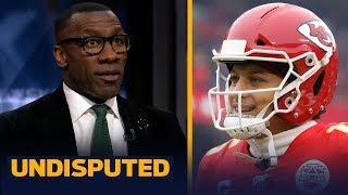 Shannon Sharpe reacts to Patrick Mahomes Chiefs comeback win over Texans  NFL  UNDISPUTED
