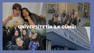 UNİVERSİTETİN İLK GÜNÜ -Bakı Dövlət Universiteti yeni təmir olunmuş 2 saylı korpus