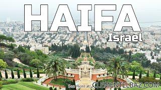 7 minutes walk through the streets of Haifa Israel - Virtual city tour