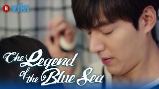 Eng Sub The Legend Of The Blue Sea - EP 15  Jun Ji Hyun Pushes Lee Min Ho Against the Wall