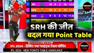 IPL 2024 Points Table Today - Points Table IPL 2024  After SRH Win Vs RR  Before MI Vs KKR Match