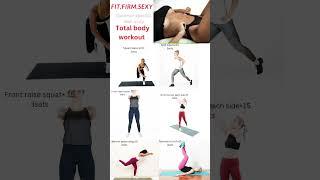 Total body workout and weight loss #youtubeshorts #workout #shorts #shortsfeed #weightloss