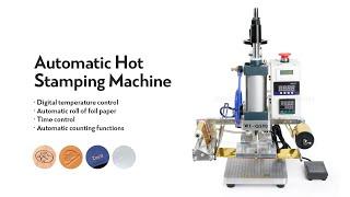 How To Use WT-QS90 Pneumatic Hot Stamping Machine