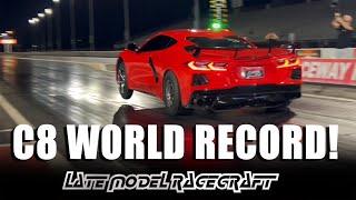 LMR Sets C8 Corvette WORLD RECORD