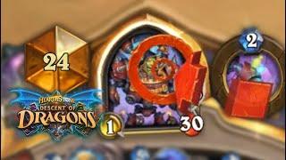 Top 25 Legend TOP TIER Competitive Gameplay ft. Admirable  Zalae Hearthstone  Descent of Dragons