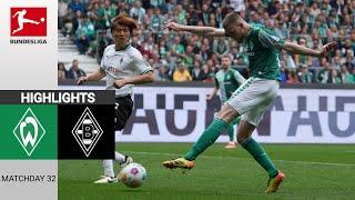 Werder Bremen - Borussia MGladbach  22  Zusammenfassung  Bundesliga 2023-24
