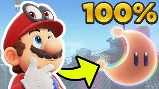 Super Mario Odyssey - Metro Kingdom ALL 81 POWER MOON LOCATIONS 100% Guide