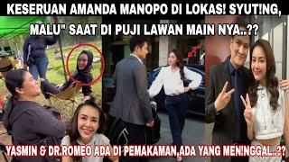 KESERUAN AMANDA MANOPO DI LOKASI SYUTNGMALU SAAT DI PUJI LAWAN MAIN NYA..?? 