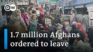 Pakistan rounds up undocumented Afghan refugees  DW News