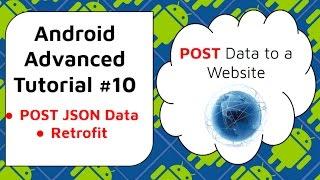 Android JSON Retrofit Example Posting JSON to Web