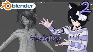 How to Make a 3D VTuber Avatar From Scratch Part 2 Modeling