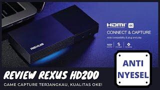 Rexus HD200 Capture Card Review Unboxing Setup Tutorial YT