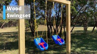 Swing set DIY Durable Build