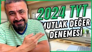 2024 TYT Matematik Mutlak Değer Denemesi  3 soru