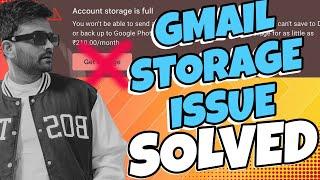 CLEAR GOOGLE STORAGE ISSUE #google #storage