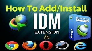 how to add idm extension in google chrome  chrome 2018