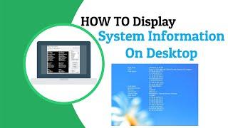 Display System Information On Desktop  Bginfo Setup And Configuration