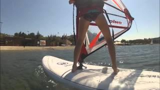 Emily Windsurfing