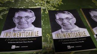 I 33 giorni Papa Luciani.  Presentata pubblicazione di Antonio Preziosi - direttore Rai Parlamento
