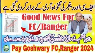 Rangers Fc forces with Pak Army  FC and Ranger kisalary army k equal 70%Pay Goshwary FCRanger