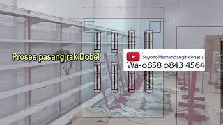 Rp  36 juta Rak toko Minimarket  ukuran toko 9 x 11 m