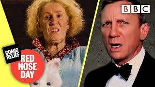 James Bond comes face-to-face with Catherine Tates Nan @comicrelief 2021 - BBC