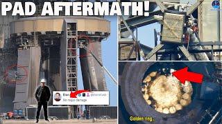 Elon Musks HUGE UPDATE on Water-cooled Steel Plate BURNED & Launchpad after Flight 4...