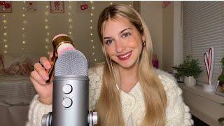 ASMR 5 Tingliest Tapping and Textured Scratching Triggers  Whispering