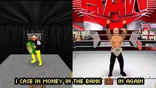 I Case in money in bank again in Wrestling Empire   Forever 