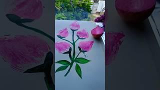 flower hack #art #creative #painting #youtubeshorts #shorts