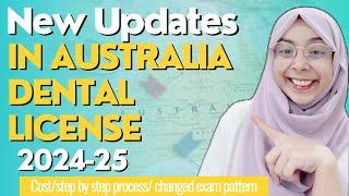 NEW CHANGES IN AUSTRALIA DENTAL LICENSING EXAMADC