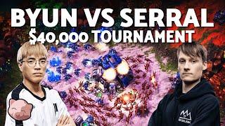 BYUN vs SERRAL  $40000 Masters Coliseum Playoffs ZvT Bo7 - StarCraft 2