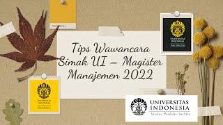 Tips dan pertanyaan tes wawancara seleksi S2 Magister Simak UI 2022
