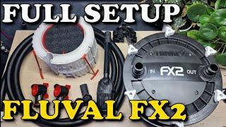 FLUVAL FX2 Full SETUP GUIDE  External Aquarium Canister Filter FX4 FX6 @fluval