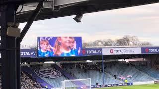 Fratton Park Pre-Match Video On Big Screen