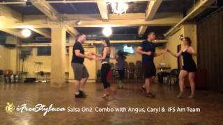 iFreeStyle Salsa On2 Partnerwork Combo with Angus Dirnbeck & Caryl Cuizon June 19 2014