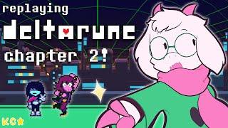 replaying deltarune to prepare for undertales anniversary chapter 2