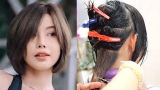 Beautiful short haircut bob haircut for modern style women ตัดผมสั้น ตัดผมบ๊อบ สวย สดใส