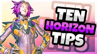 10 HORIZON TIPS to QUICKLY IMPROVE in Apex Legends  Apex Legends Horizon Tips