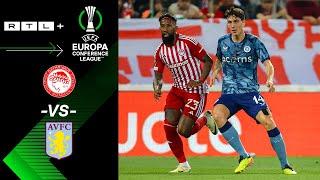 Olympiakos Piräus vs. Aston Villa FC – Highlights & Tore  UEFA Europa Conference League