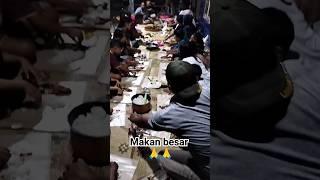 Acara makan besar bersama sanak famili #kuliner #makannesar