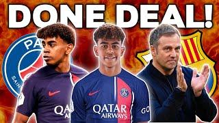  BREAKING PSG News TRANSFER Lamine Yamal Carvajal WARNING Barcelona - FOOTBALL TRANSFERS NEWS