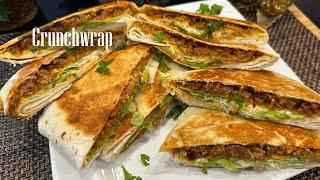 Taco Bell Copy Cat Crunchwrap Supreme  How to Make Easy Crunchwrap At Home - RKC