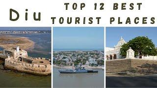 Diu  Top 12 Beautiful Tourist Places in Diu District  Diu Travel Guide  Daman & Diu  MeeAnveshi