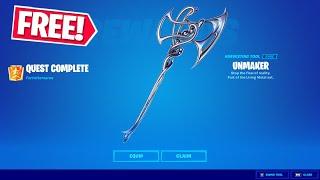 How to Unlock The UNMAKER Pickaxe in Fortnite Full Guide