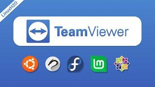 How to install TeamViewer on Linux Ubuntu Mint Kali CentOS