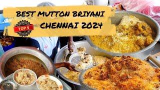 Best Mutton Biriyani Shops in Chennai  Best Biryani in Chennai 2024  Top 5 Famous Biriyani Chennai