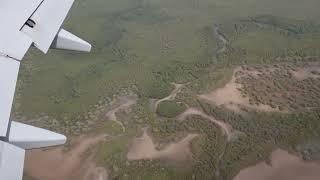 The Gambia - Approach to Banjul International Airport on a TUIFly 737 Max 8