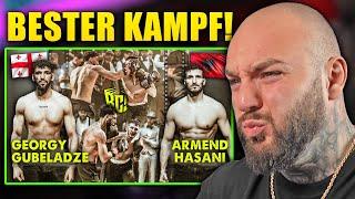 Georgischer BULLDOZER vs Albanisches LÖWENHERZ - Kampf des Abends bei Ringlife Combat 1