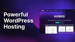 Kinstas Managed WordPress Hosting